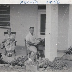 -Jorge and Grandma Nunez Cuba 1956