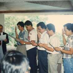 Induction of Officers UP Los Baños Beta Sigma Fraternity Alumni Assn