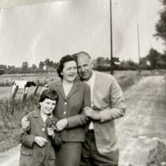 retornando à Alemanha em 1962 com sua queridiseima cunhada Friedel