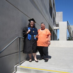 My youngest daughter's college graduation