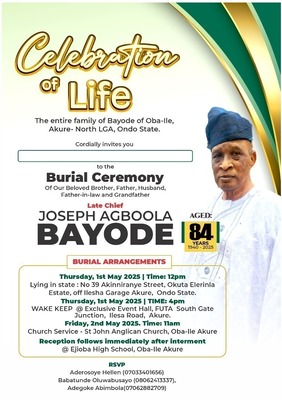 Joseph Agboola Bayode