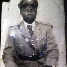 As a young officer
