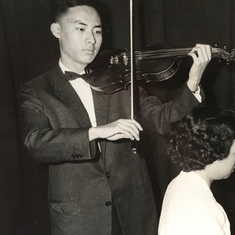 Violin Soloist (~1952, Taipei)