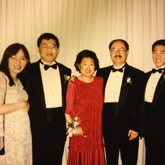 Mei-Lun and Larry's wedding (1995, Wilmington)