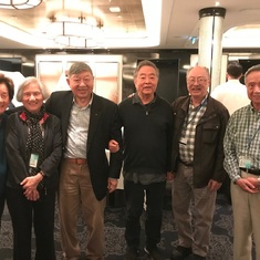 Soong Choufong, Peggy Chang with the Gang of Four on board the Norwegian Bliss cruise liner in 2019.