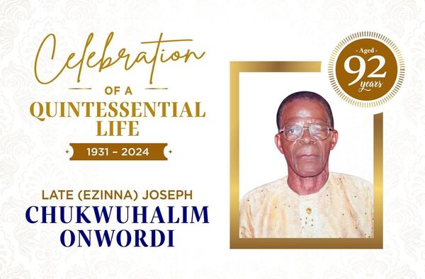 JOSEPH CHUKWUHALIM ONWORDI