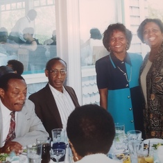Uncle Needie at Tanya and Barry's Wedding in 2000