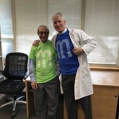 Dr. Maguire and Dr. Sarin Bala Halloween 