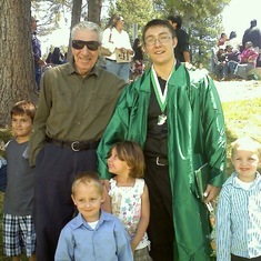 Gramps on matt graduation 