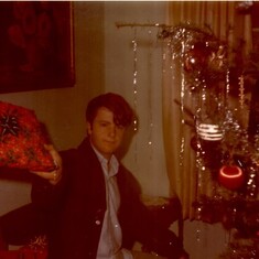 Young Joe at Christmas