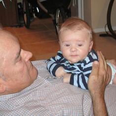 Grandpa Joe and Zach Nov 2011
