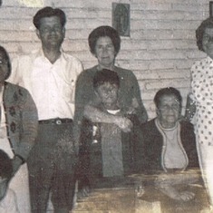 Joe visiting his family in Mexico 1967