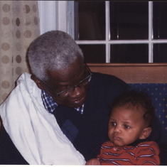 Grandpa with Raluchi 2008