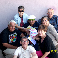 We all gathered for our Father's 100 birthday in 2010