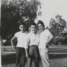 My Dad Harry Marchello, Uncle Joe and Joey [posted by Mona (Marchello) Raymer]
