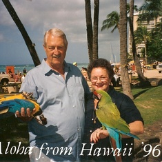 1996 Mom & Dad in Hawaii