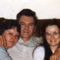 Dad sister Sheila and Rose
