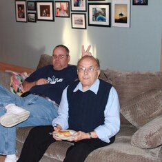 Grandpa and Scotty, Thanksgiving 2011