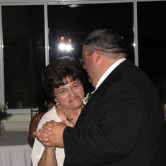 Mom and Mike on his wedding day.