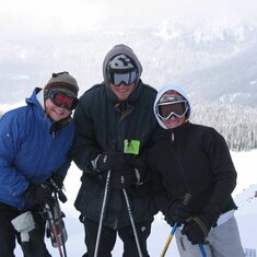 Josie, Richard, and Briana - Skiing at Wolf Creek
