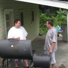 My brother loved to grill