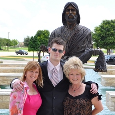 Josh with his "Angel" Vicki & Spiritual Friend Lora Lee