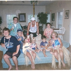 Josh always loved this picture of himself with all of his cousins from a Hilton Head vacation.