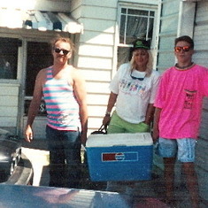 ( TOTALLY AWESOME 80's! ) Josh, Cara & Bobby  
Couer d'Alene, ID