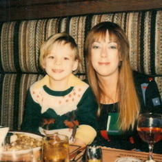 Josh with Mom
