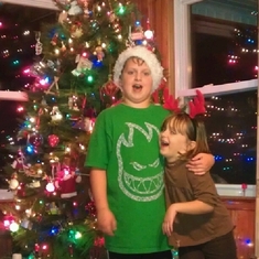 corey and josie at christmas
