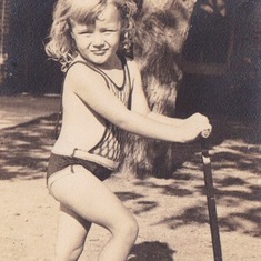 Little Joy---I'll bet she'd have been a champ on a skateboard!