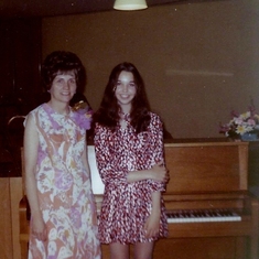 1971 Susan Bryant at Joyces Recital