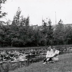 July 3, 1955 Ronnie & Joyce in Kalispell