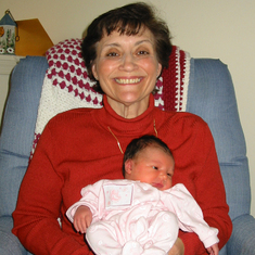 Joyce with Madison, November 2001 - Severn, MD
