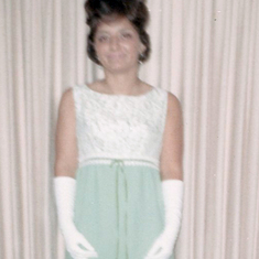 Joyce's Senior Prom - 1966