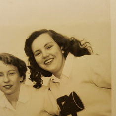 Cheerleader at Brookwood High School 1957