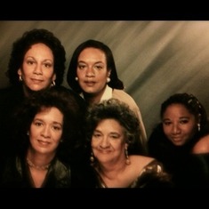 The "Women" Jeanette, Patricia, Bernetta, Mother (Shirley) and Denise