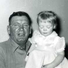 Joyce with her Dad