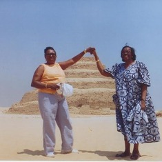 Mama and Elsie in Isreal