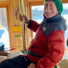 Don on the Carousel of Happiness in Colorado