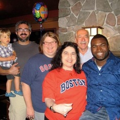 Photo with Big Papi. 