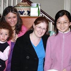 generations of Wellesley women, Thanksgiving at Joy's home