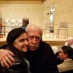 Joy & Don at The Handel and Haydn Society's Messiah.