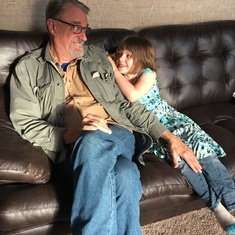 John and his granddaughter, Zoe