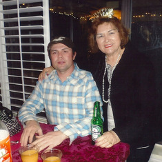 with mom New Years 2013