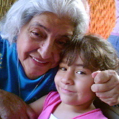 With Elenita, Tonio's daughter