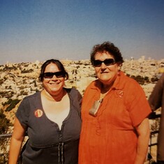 Juanita and granddaughter Starla on family vacation in 2009