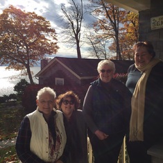 Juanita, Maggie, Mary Ann and Terry, Camden, Maine