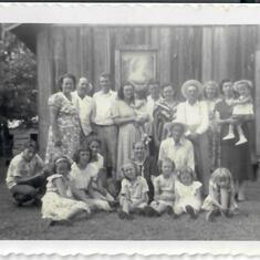 Pitchford (Helen) Family Reunion 1950