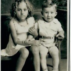 Juanita and brother Jimmy